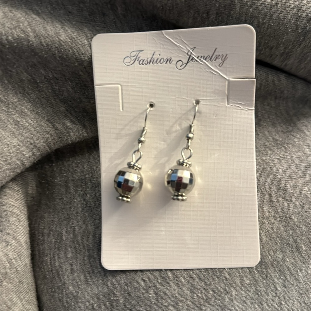 DISCO BALL cute earrings kawaii food animal - bundle for discount 🛍️​​